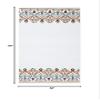 SAFAVIEH Cedar Brook Collection Accent Rug - 3' x 5', Ivory & Orange, Handmade Cotton, Ideal for High Traffic Areas in Entryway, Living Room, Bedroom (CDR101P) view 2