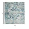 SAFAVIEH Area Rug 8x10 - Madison Collection - Large - Ivory & Blue, Boho Chic Medallion Design, Non-Shedding & Easy Cleaning, Ideal for Living Room, Bedroom, Office, Dining Space (MAD152M) view 2