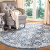SAFAVIEH Area Rug 8x10 - Brentwood Collection - Large - Navy & Cream, Floral Distressed Design, Non-Shedding & Easy Cleaning, Ideal for Living Room, Bedroom, Office, Dining Space (BNT896N) view 4