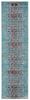 SAFAVIEH Monaco Collection Runner Rug - 2'2" x 16', Blue & Multi, Boho Abstract Distressed Design, Non-Shedding & Easy Care, Ideal for High Traffic Areas in Living Room, Bedroom (MNC208J) view 2