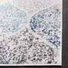 SAFAVIEH Area Rug 8x10 - Madison Collection - Large - Ivory & Blue, Glam Ogee Trellis Distressed Design, Non-Shedding & Easy Cleaning, Ideal for Living Room, Bedroom, Office, Dining Space (MAD604D) view 3