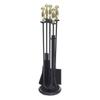 Minuteman International Fireplace Tool Set, Brass view 1