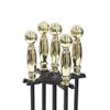 Minuteman International Fireplace Tool Set, Brass view 4