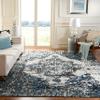 SAFAVIEH Area Rug 8x10 - Classic Vintage Collection - Large - Navy & Ivory, Medallion Distressed Design, Non-Shedding & Easy Cleaning, Ideal for Living Room, Bedroom, Office, Dining Space (CLV703N) view 1
