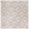 SAFAVIEH Area Rug 8x10 - Brentwood Collection - Large - Light Grey & Blue, Floral Damask Trellis Design, Non-Shedding & Easy Cleaning, Ideal for Living Room, Bedroom, Office, Dining Space BNT860G view 3