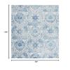 SAFAVIEH Area Rug 8x10 - Madison Collection - Large - Cream & Turquoise, Boho Chic Glam Paisley Design, Non-Shedding & Easy Cleaning, Ideal for Living Room, Bedroom, Office, Dining Space (MAD600E) view 2