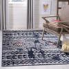 SAFAVIEH Area Rug 8x10 - Adirondack Collection - Large - Navy & Light Grey, Boho Distressed Design, Non-Shedding & Easy Cleaning, Ideal for Living Room, Bedroom, Office, Dining Space (ADR202N) view 1