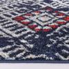 SAFAVIEH Area Rug 8x10 - Adirondack Collection - Large - Navy & Light Grey, Boho Distressed Design, Non-Shedding & Easy Cleaning, Ideal for Living Room, Bedroom, Office, Dining Space (ADR202N) view 4