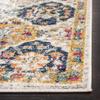 SAFAVIEH Madison Collection Area Rug - 11' Square, Cream & Multi, Boho Chic Distressed Design, Non-Shedding & Easy Care, Ideal for High Traffic Areas in Living Room, Bedroom (MAD611B) view 4