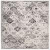SAFAVIEH Area Rug 8x10 - Madison Collection - Large - Silver & Grey, Boho Chic Distressed Design, Non-Shedding & Easy Cleaning, Ideal for Living Room, Bedroom, Office, Dining Space (MAD611G) view 3