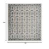SAFAVIEH Area Rug 8x10 - Madison Collection - Large - Ivory & Navy, Oriental Distressed Design, Non-Shedding & Easy Cleaning, Ideal for Living Room, Bedroom, Office, Dining Space (MAD151N) view 2