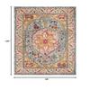 SAFAVIEH Area Rug 8x10 - Phoenix Collection - Large - Turquoise & Beige, Boho Oriental Medallion Design, Non-Shedding & Easy Cleaning, Ideal for Living Room, Bedroom, Office, Dining Space (PHX153K) view 2