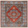 SAFAVIEH Persian Collection Accent Rug - 3' x 5', Rust & Blue, Distressed Design, Non-Shedding & Easy Care, Ideal for High Traffic Areas in Entryway, Living Room, Bedroom (VTP482P) view 3