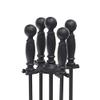 Minuteman International Fireplace Tool Set, Black view 4