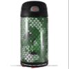 Skin Decal Wrap for Thermos Funtainer 16oz Bottle HEX Mesh Camo 01 Green (BOTTLE NOT INCLUDED) by WraptorSkinz view 1