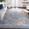 SAFAVIEH Area Rug 8x10 - Brentwood Collection - Large - Light Grey & Blue, Medallion Distressed Design, Non-Shedding & Easy Cleaning, Ideal for Living Room, Bedroom, Office, Dining Space (BNT867G) view 1