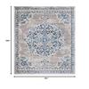 SAFAVIEH Area Rug 8x10 - Brentwood Collection - Large - Light Grey & Blue, Medallion Distressed Design, Non-Shedding & Easy Cleaning, Ideal for Living Room, Bedroom, Office, Dining Space (BNT867G) view 2