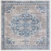 SAFAVIEH Area Rug 8x10 - Brentwood Collection - Large - Light Grey & Blue, Medallion Distressed Design, Non-Shedding & Easy Cleaning, Ideal for Living Room, Bedroom, Office, Dining Space (BNT867G) view 3