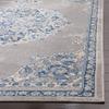 SAFAVIEH Area Rug 8x10 - Brentwood Collection - Large - Light Grey & Blue, Medallion Distressed Design, Non-Shedding & Easy Cleaning, Ideal for Living Room, Bedroom, Office, Dining Space (BNT867G) view 4