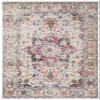 SAFAVIEH Madison Collection Area Rug - 6'7" x 9'2", Purple Pink Fuchsia & Ivory, Boho Chic Distressed Design, Non-Shedding & Easy Cleaning, Ideal for Living Room, Bedroom, Dining Space (MAD603R) view 4