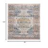 SAFAVIEH Area Rug 8x10 - Vintage Persian Collection - Large - Beige & Blue, Traditional Oriental Distressed Design, Non-Shedding & Easy Cleaning, Ideal for Living Room, Bedroom, Dining Space (VTP483B) view 2
