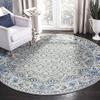 SAFAVIEH Area Rug 8x10 - Brentwood Collection - Large - Light Grey & Blue, Oriental Distressed Design, Non-Shedding & Easy Cleaning, Ideal for Living Room, Bedroom, Office, Dining Space (BNT869G) view 4