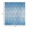 SAFAVIEH Area Rug 8x10 - Madison Collection - Large - Navy & Blue, Glam Ogee Trellis Distressed Design, Non-Shedding & Easy Cleaning, Ideal for Living Room, Bedroom, Office, Dining Space (MAD604N) view 2