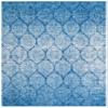 SAFAVIEH Area Rug 8x10 - Madison Collection - Large - Navy & Blue, Glam Ogee Trellis Distressed Design, Non-Shedding & Easy Cleaning, Ideal for Living Room, Bedroom, Office, Dining Space (MAD604N) view 4