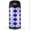Skin Decal Wrap for Thermos Funtainer 16oz Bottle Boxed Royal Blue (BOTTLE NOT INCLUDED) by WraptorSkinz view 1