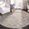 SAFAVIEH Area Rug 8x10 - Brentwood Collection - Large - Light Grey & Blue, Trellis Distressed Non-Shedding & Easy Cleaning, Ideal for Living Room, Bedroom, Office, Dining Space (BNT809G) view 4