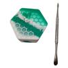 Gentcy 26ml 1pcs White Hexagon Silicone Container Jar New NonStick Silicone Jar view 1