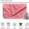 TWOPAGES 52 W x 102 L Pinch Pleat Curtain Room Darkening Velvet Curtain Drapery Panel for Traverse Rod or Track, Living Room Bedroom Meetingroom Club Theater Patio Door (1 Panel), Rose view 3