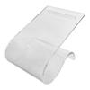 MH GLOBAL 4-1/2 in Height Crystal Clear Acrylic Double Shoes Display Stand Retail Heels Slant Holder view 3