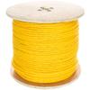 Paracord Planet Three Strand Twisted Polypropylene Rope Indoor and Outdoor Uses (3/4 Inch X 25 Feet, Yellow) view 1