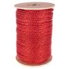 PARACORD PLANET Three Strand Twisted Polypropylene Rope Indoor and Outdoor Uses (3/8 Inch X 250 Feet, Red) view 1