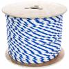 Paracord Planet Three Strand Twisted Polypropylene Rope Indoor and Outdoor Uses (3/4 Inch X 25 Feet, White/Blue) view 1