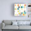Wrapped Canvas Wall Art - June Erica Vess 'Bright Swatches I' Wall Art for Living Room, Bedroom, or Office Dcor - 18x18 view 3
