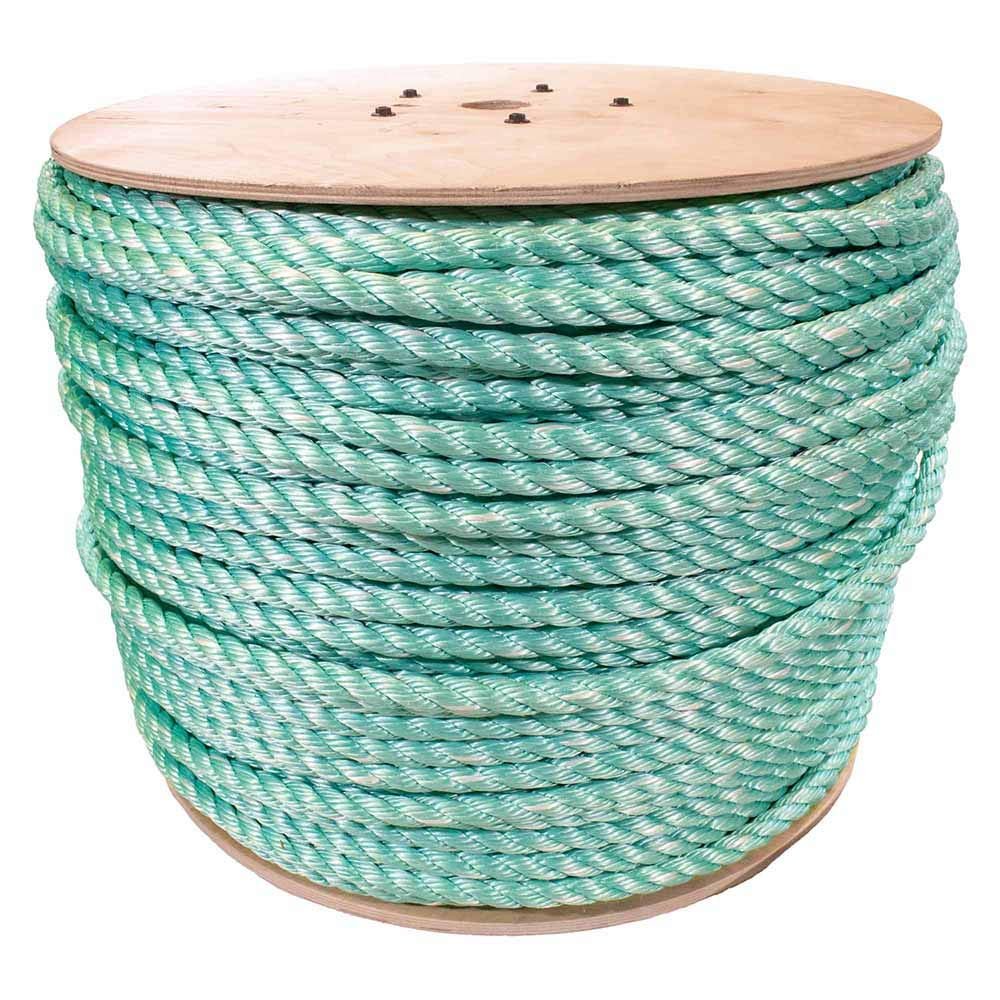Paracord Planet Three Strand Twisted Polypropylene Rope Indoor and Outdoor Uses (3/4 Inch X 25 Feet, Cobalt Blue)