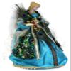 Windy Hill Collection 14" Inch Standing Stunning Sequin Angel Christmas Tree Topper or Table Top 148550 view 2