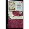 Wine Design Curtains 3-pc Tiers & Valance Kitchen Tuscan Decor Grapes Bottle view 1