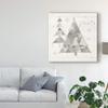 Trademark Fine Art Christmas Patchwork IV Neutral by Courtney Prahl, 24x24 view 3