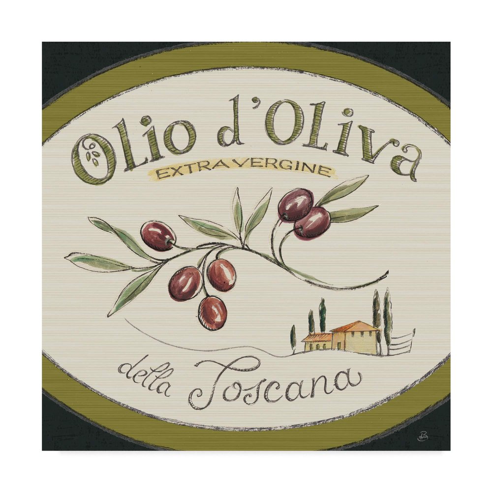 Trademark Fine Art Tuscan Flavor VI by Daphne Brissonnet, 18x18