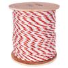 Paracord Planet Three Strand Twisted Polypropylene Rope  Indoor and Outdoor Uses (5/16 Inch X 300 Feet, White/Red) view 1