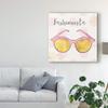 Trademark Fine Art Fashion Blooms IV Pink by Jess Aiken, 18x18 view 3