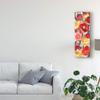 Trademark Fine Art Tulip Array Panel II by Sandra Iafrate, 10x32 view 3
