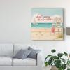 Trademark Fine Art Beach Time III by Janelle Penner, 18x18 view 3