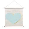 WallPops Say It Wall Tapestry, Blue view 1