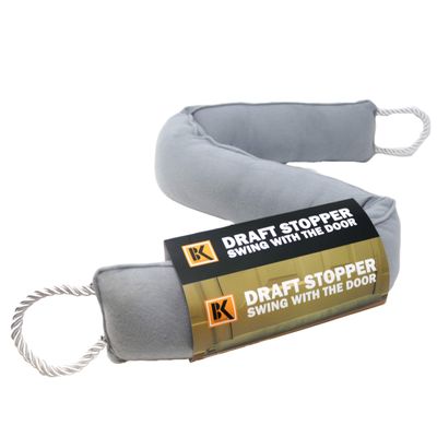Door Draft Stopper - Draft Stopper Blocker - Under Door Weather Insulator Seal 37 inches - Sticks and Swings with The Door, 2 Lbs Heavy Effective Under Door Draft Stopper Energy Saver