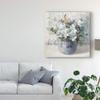 Trademark Fine Art Garden Blooms I Blue Crop by Danhui NAI, 18x18 view 3