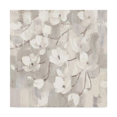 Trademark Fine Art Magnolias in Spring I Neutral by Albena Hristova, 18x18